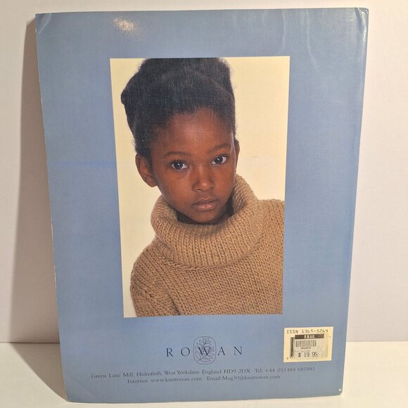 2001 Rowan Knitting Magazine Number 30 UK Over 40 Design Instructions Vintage - Picture 2 of 8